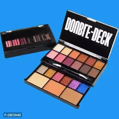 Double Deck 18 Color Matte And Shine Eyeshadow Palette-thumb0