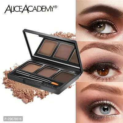 3 Colors Eyebrow Palette Long Lasting And Waterproof-thumb0