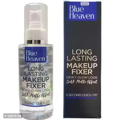 Bh Long Lasting Makeup Fixer Spray 1Pc- With Aloe Vera And Vitamin E- Make Up Fixer Spray For Women, Transparent, 115 Ml-thumb0