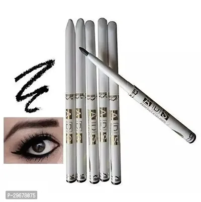 Asd Eye Care Kajal With Sketch Pen Eye Liner,Black, Set Of 12,Matte Finish-thumb0