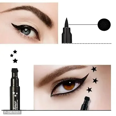 Eyeliner Stamp Wing-Liner, Dual-Ended Eyeliner Stamp, Waterproof Long Lasting (2 In 1 Eye Kit)-thumb0