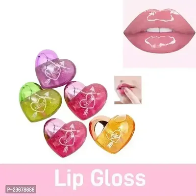 Heart Shape Lip Tint, Shimmery Finish Combo-thumb0