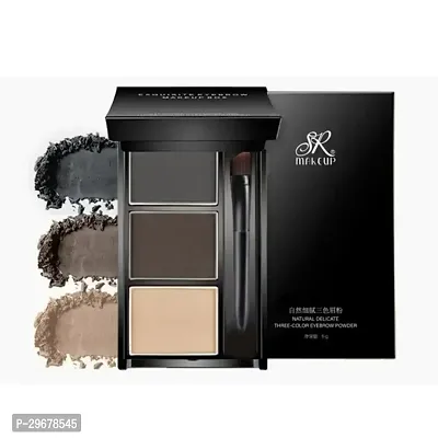 3 Colors Eyebrow Palette Long Lasting And Waterproof-thumb0