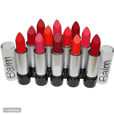 Combo Balm Matte Lipstick Set Of 12-thumb0