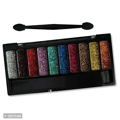 Glitter Eyeshadow Palette, 10 Colors Sparkle Shimmer-thumb0