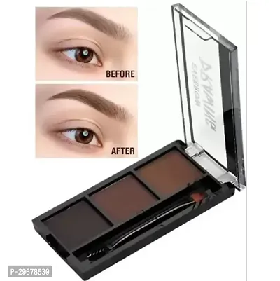 3 Colors Eyebrow Palette Long Lasting And Waterproof-thumb0