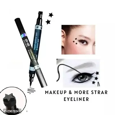 Eyeliner Stamp Wing-Liner, Dual-Ended Eyeliner Stamp, Waterproof Long Lasting (2 In 1 Eye Kit)-thumb0