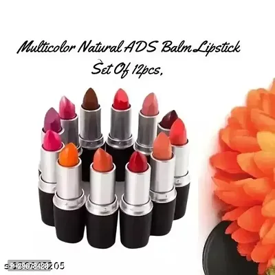 Combo Balm Matte Lipstick Set Of 12-thumb0