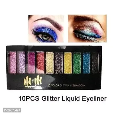 Glitter Eyeshadow Palette, 10 Colors Sparkle Shimmer-thumb0