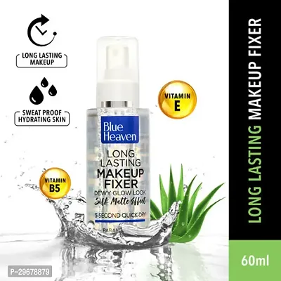 Long Lasting Makeup Fixer Spray With Aloe Vera Vitamin E - 1Pc