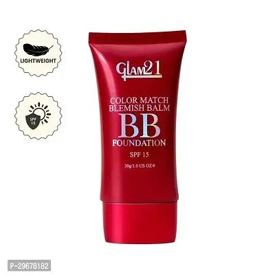 G 21 Color Match Bb Foundation Spf15 I Dual Purpose Of Foundation Sunscreen Blemish-Free Glow-thumb0