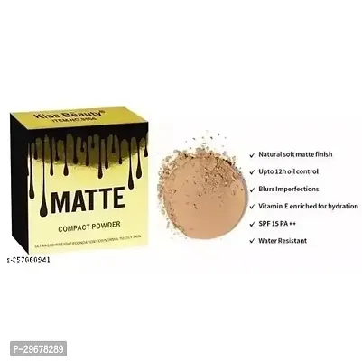 Kb Matte Compact Powder For Flawless Skin 20 G Compact (Beige, 20 G)-thumb0