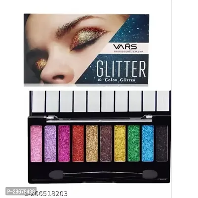 Glitter Eyeshadow Palette, 10 Colors Sparkle Shimmer-thumb0