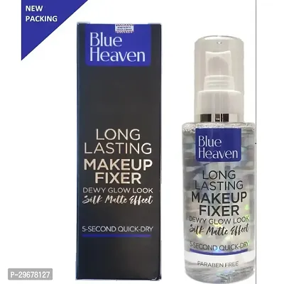 Bh Long Lasting Makeup Fixer Spray 1Pc- With Aloe Vera And Vitamin E- Make Up Fixer Spray For Women, Transparent, 115 Ml-thumb0