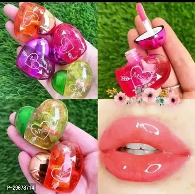 Heart Shape Lipgloss Waterproof For Girls-thumb0