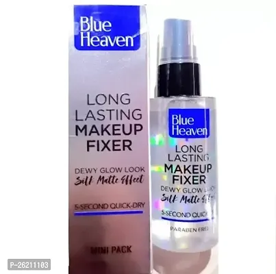 BH Long Lasting Makeup Fixer spray 1pc | With Aloe Vera and Vitamin E | make up fixer spray for women, Transparent, 115 ml