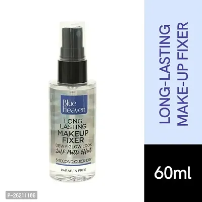 BH Long Lasting Makeup Fixer spray 1pc | With Aloe Vera and Vitamin E | make up fixer spray for women, Transparent, 115 ml