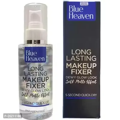 BH Long Lasting Makeup Fixer spray 1pc | With Aloe Vera and Vitamin E | make up fixer spray for women, Transparent, 115 ml