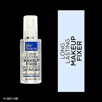 BH Long Lasting Makeup Fixer spray 1pc | With Aloe Vera and Vitamin E | make up fixer spray for women, Transparent, 115 ml-thumb0