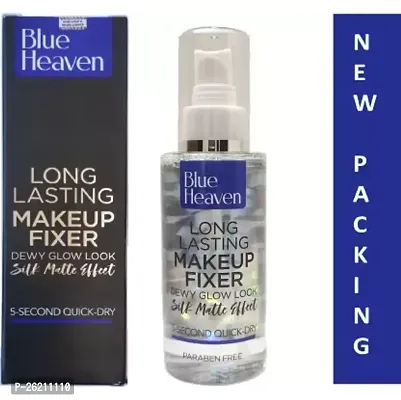 BH Long Lasting Makeup Fixer spray 1pc | With Aloe Vera and Vitamin E | make up fixer spray for women, Transparent, 115 ml-thumb0