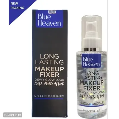 BH Long Lasting Makeup Fixer spray 1pc | With Aloe Vera and Vitamin E | make up fixer spray for women, Transparent, 115 ml-thumb0