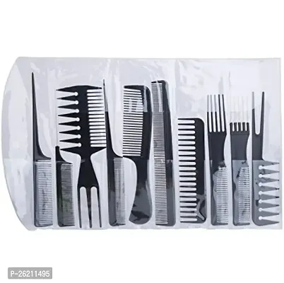 10PCS Hair Stylists Professional Styling Comb Set Variety Pack Great for All Hair Types  Styles