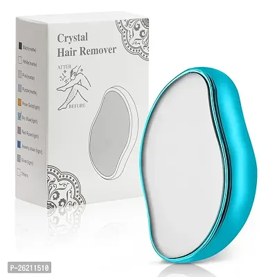 Crystal Hair Remover for Women and Men Upgraded Nano-crystalline Dots Technology Crystal Hair Eraser for Women Painless Hair Remover for Women Reusable Painless Hair Removal Stone-thumb0