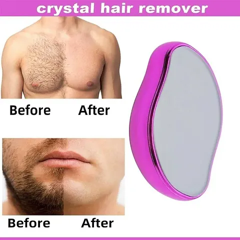 Crystal Hair Eraser,Painless Hair Remova for Men & Women,Magic Hair Removal Tool, Crystal Hair Remover, Painless Exfoliation Hair Removal Tool