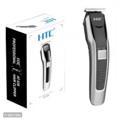 AT-538 echargeable Hair Beard Trimmer for Men Trendy Styler HTC Trimmer Stainless Steel Sharp Blade Beard Shaver-thumb0