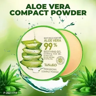 KB aloe vera extract 99% contained compact face powder