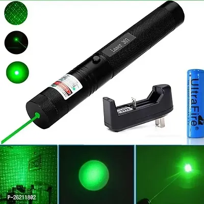 Laser Light Green High Power Laser Presentations Pointers with Star Cap Adjustable Focus Flashlight Long Range Strong Laser Pen for Teaching Outdoor  Astronomy