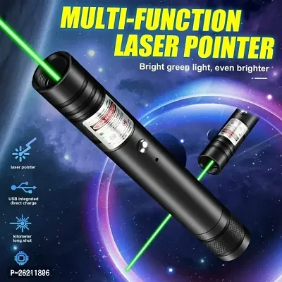 Laser Light Green High Power Laser Presentations Pointers with Star Cap Adjustable Focus Flashlight Long Range Strong Laser Pen for Teaching Outdoor  Astronomy-thumb0