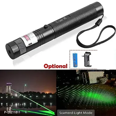 Laser Light Green High Power Laser Presentations Pointers with Star Cap Adjustable Focus Flashlight Long Range Strong Laser Pen for Teaching Outdoor  Astronomy