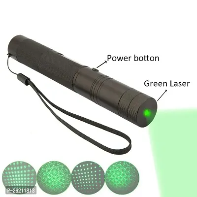 Laser Light Green High Power Laser Presentations Pointers with Star Cap Adjustable Focus Flashlight Long Range Strong Laser Pen for Teaching Outdoor  Astronomy