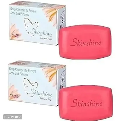 SS  Anti Acne, White heads, Black Heads And Oily Skin Fairness Soap (Pack of 2)-thumb0