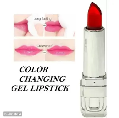 Colour Change Shimmery Gel Lipstick (Pack of 1)-Multicolour