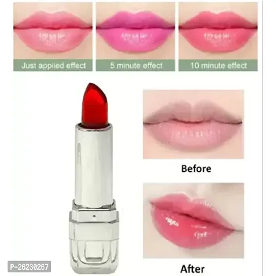 Colour Change Shimmery Gel Lipstick (Pack of 1)-Multicolour-thumb0