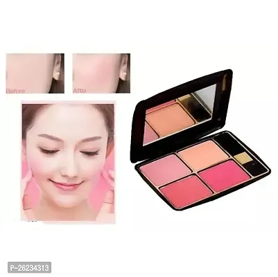 4 in 1 makeup blusher for women and girls pack of 1-thumb0