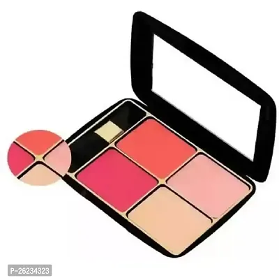 4 in 1 makeup blusher for women and girls pack of 1-thumb0