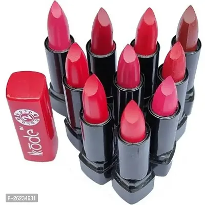 Professional Beauty Color Sensational Pocket Mini Lipsticks Set - 10Pcs Long Lasting, Waterproof Matte Finish Lipstick Combo.