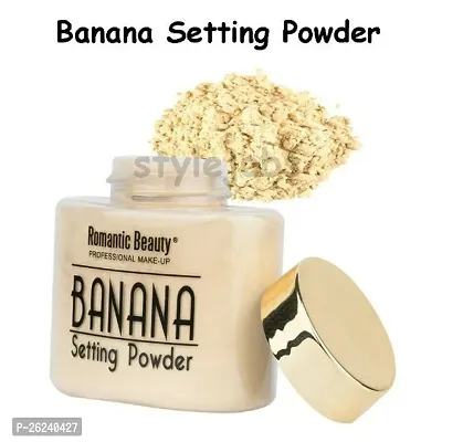 Banana Loose Powder |Make Up Setting Powder |Provides L