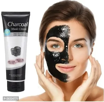 Charcoal Peel Off Mask for Men  Women | Removes Blackheads and Whiteheads | Active Cooling Effect | Deep Skin Purifying Cleansing (pack of 2)