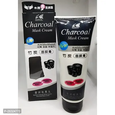 Charcoal Peel Off Mask for Men  Women | Removes Blackheads and Whiteheads | Active Cooling Effect | Deep Skin Purifying Cleansing (pack of 2)-thumb0