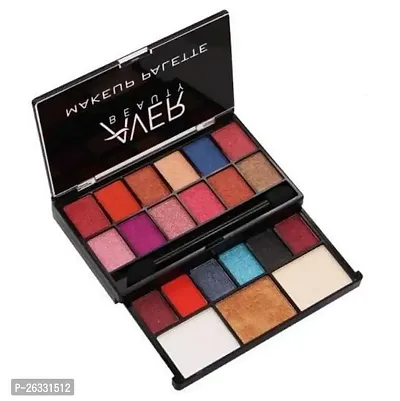 Double deck 18 color matte and shine eyeshadow palette-thumb0