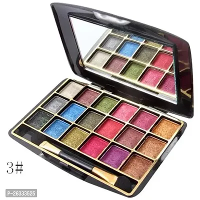 18 Color eye shadow palette| shimmer eye shadow palette| nude eye shadow palette| dusky eye shadow palette| Smokey eye shadow palette