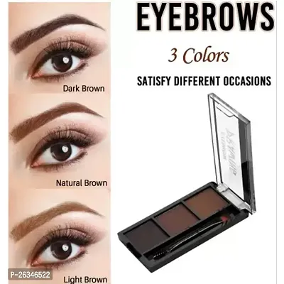 3 Colors Eyebrow palette LONG LASTING AND Waterproof-thumb0