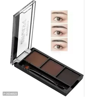 3 Colors Eyebrow palette LONG LASTING AND Waterproof