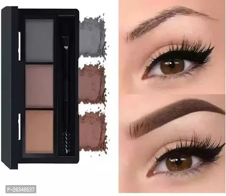 3 Colors Eyebrow palette LONG LASTING AND Waterproof-thumb0