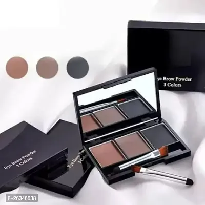 3 Colors Eyebrow palette LONG LASTING AND Waterproof