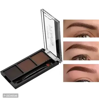 3 Colors Eyebrow palette LONG LASTING AND Waterproof-thumb0